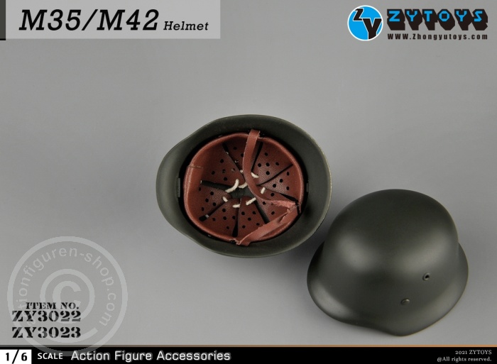 zy3022abc-3-2yUCEgX6L6GMsO Wehrmacht Metal Helmet Type M35 - C