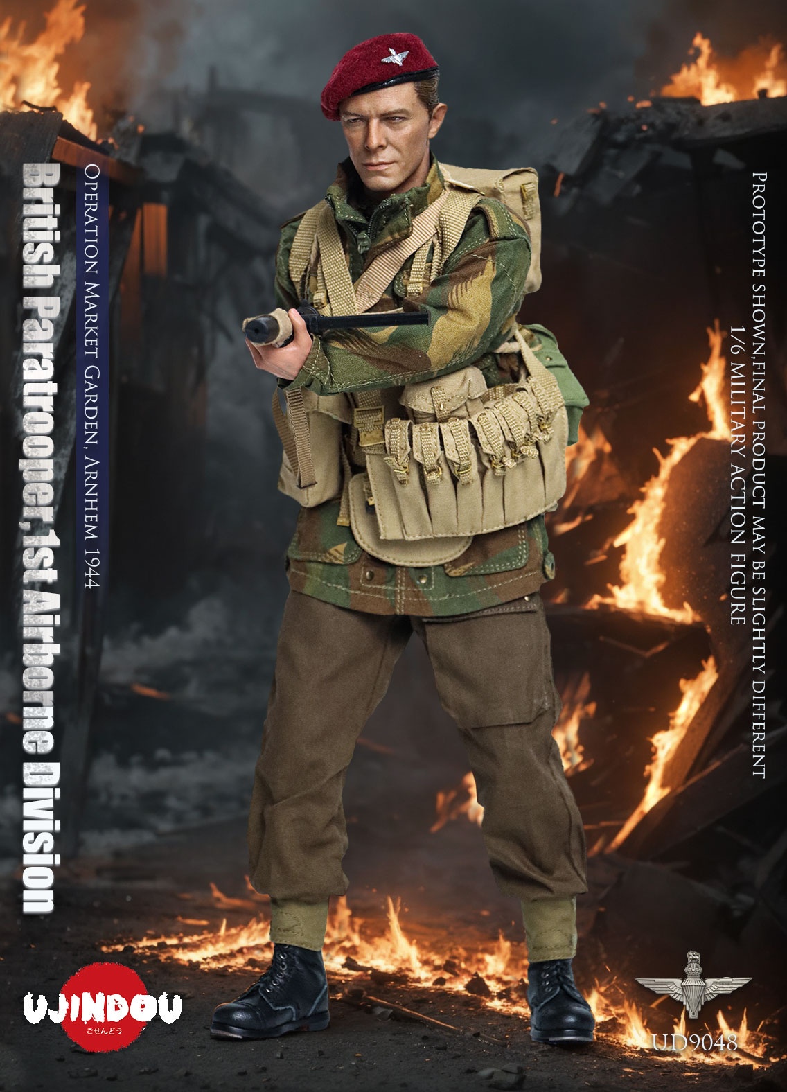 British Paratrooper - 1st Airborne Division - Operation Market Garden - Arnhem 1944 British Paratrooper - 1st Airborne Division - Operation Market Garden - Arnhem 1944