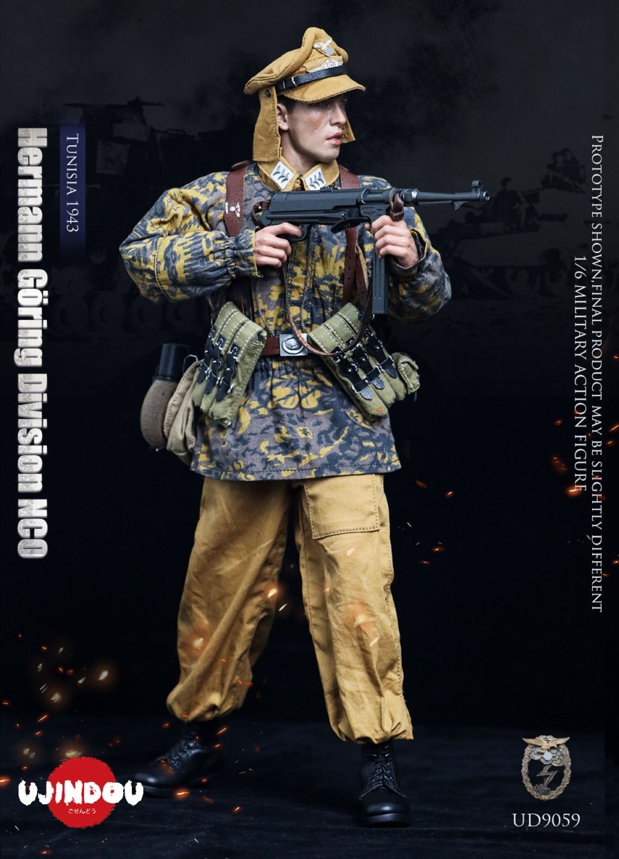 WWII Hermann Göring Division - Tunisia 1943 - in 1/6 scale