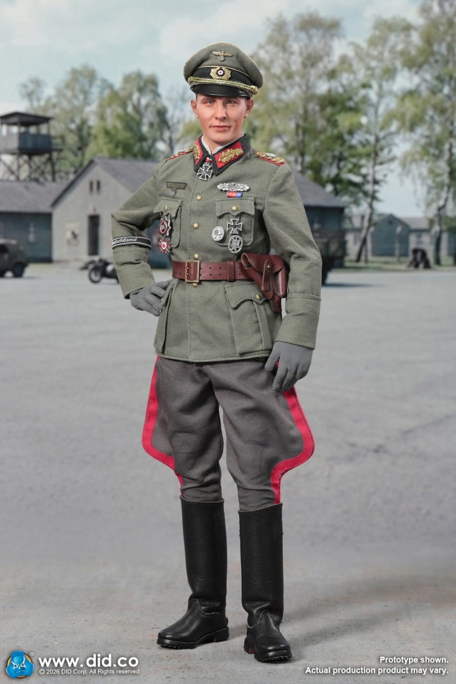 Otto Remer - WWII German Wehrmacht Officer - in 1/6 scale