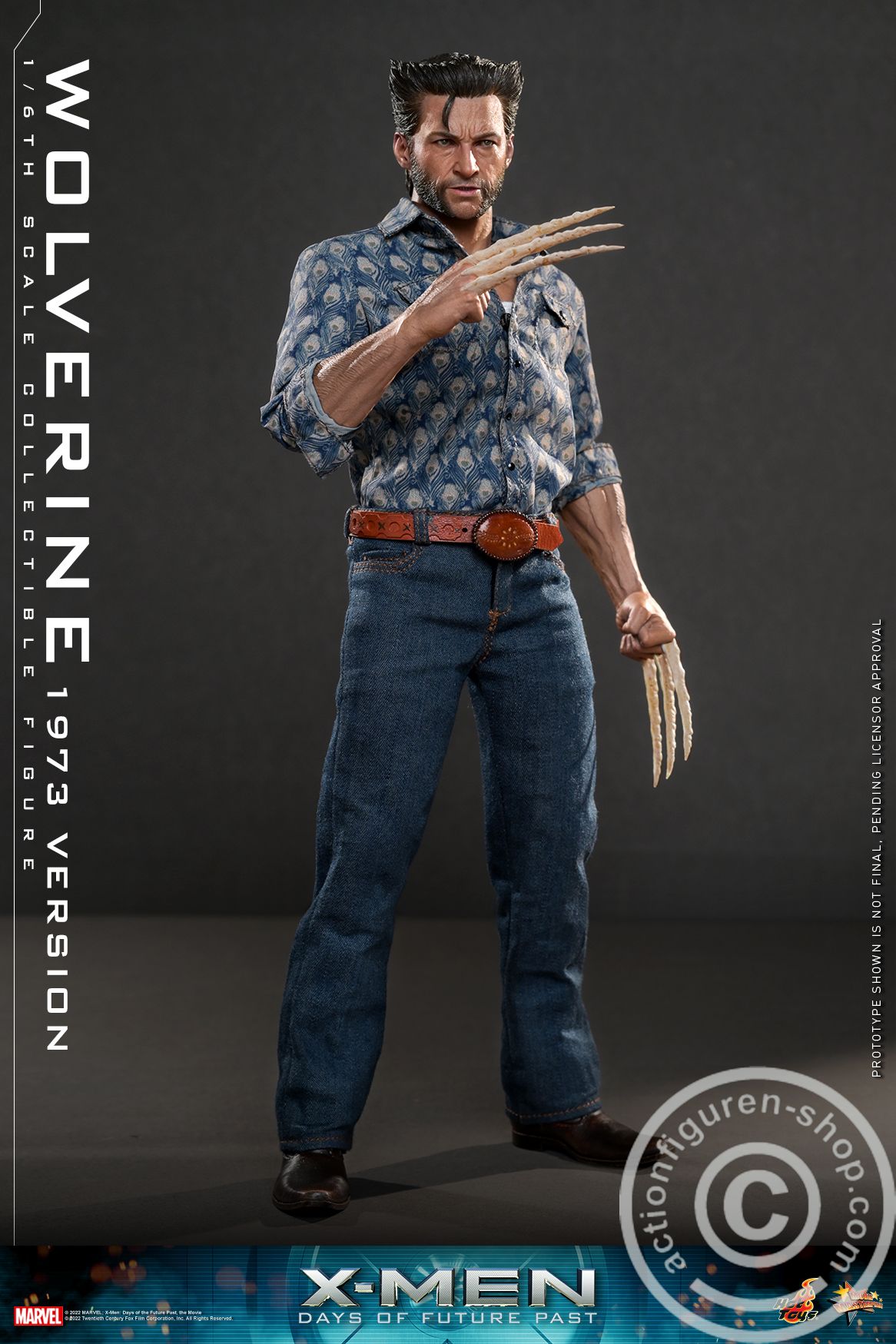 X-Men: Days of Future Past - Wolverine (1973 Version) - damaged Box X-Men: Days of Future Past - Wolverine (1973 Version) - damaged Box