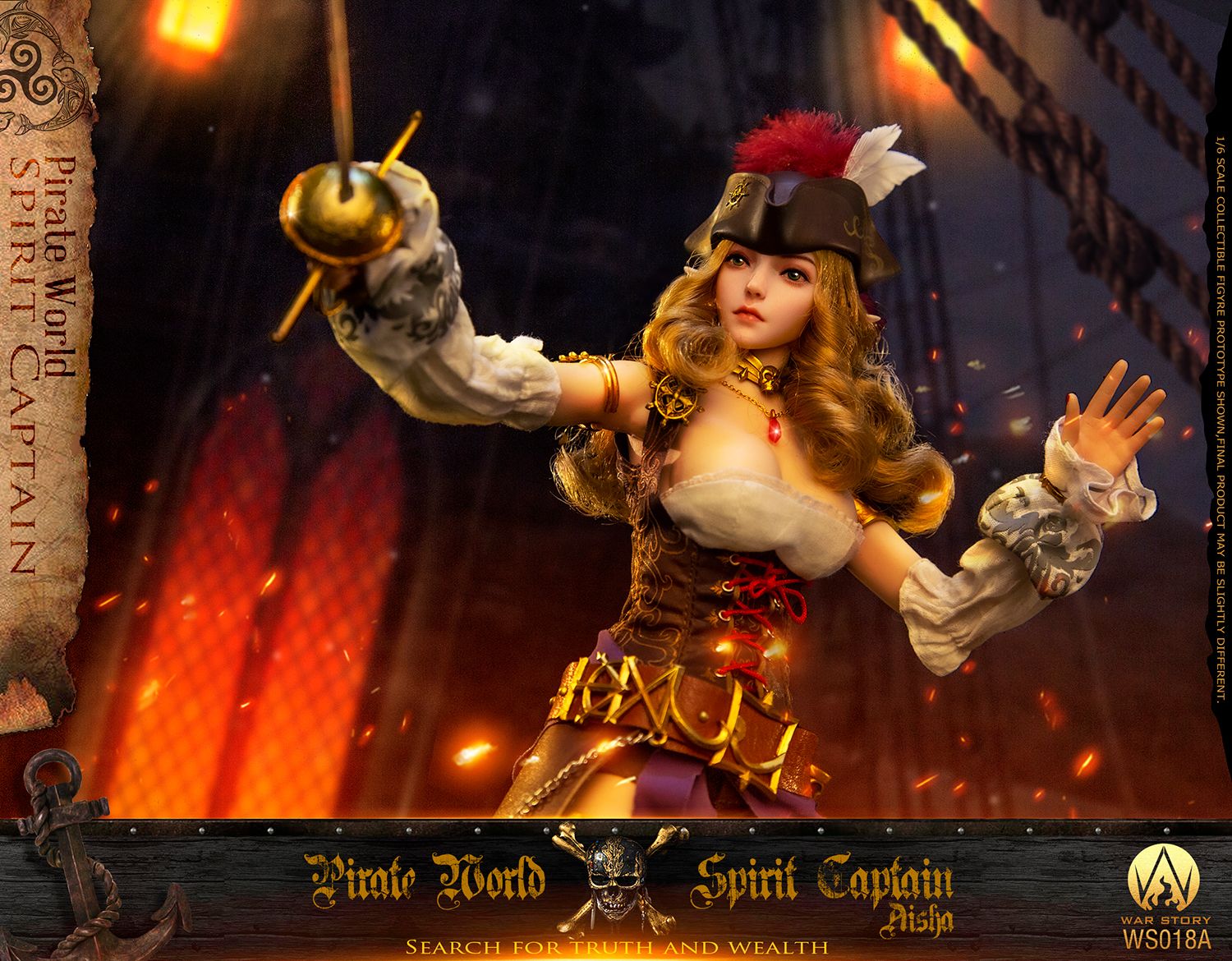 Spirit Captain Aisha - Pirate World Spirit Captain Aisha - Pirate World