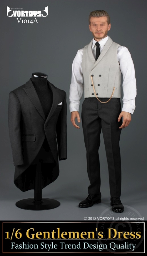 Gentlemen´s Dress Set - dark-grey