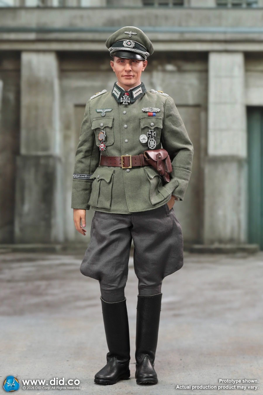 Otto Remer - WWII German Wehrmacht Officer - in 1/6 scale