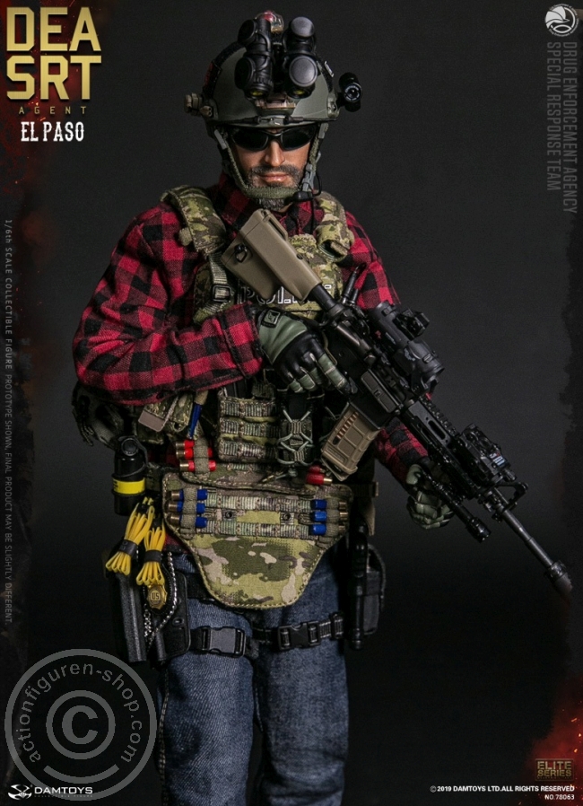 DA78063-04 DEA SRT (Special Response Team) Agent - El Paso
