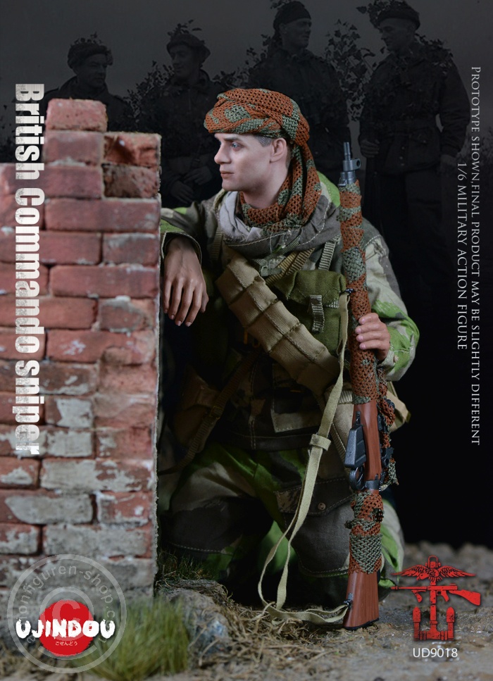WW II British Commando Sniper 1944 WW II British Commando Sniper 1944