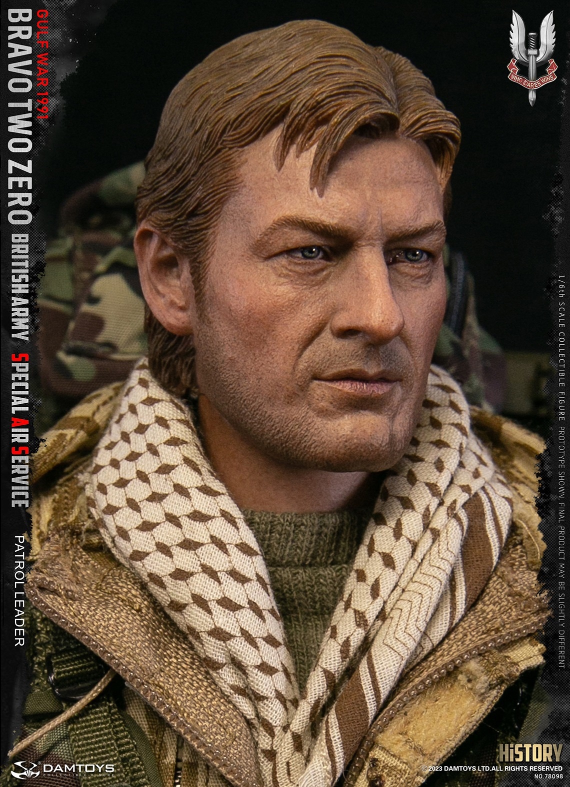 Bravo Two Zero - British Army Special Air Service (SAS) Patrol Leader - Gulf War 1991 - in 1/6 scale Bravo Two Zero - British Army Special Air Service (SAS) Patrol Leader - Gulf War 1991 - in 1/6 scale