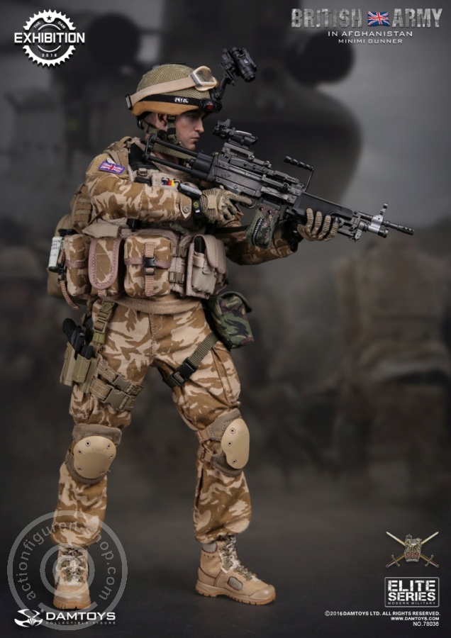 British Army in Afghanistan - Minimi Gunner - 2016 Exclusive