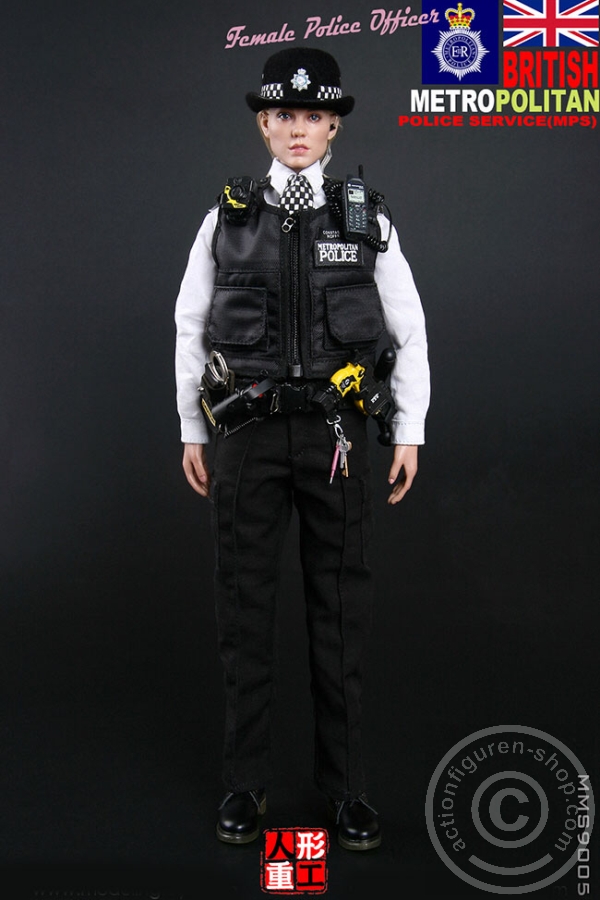 British Metropolitan Female Police Officer