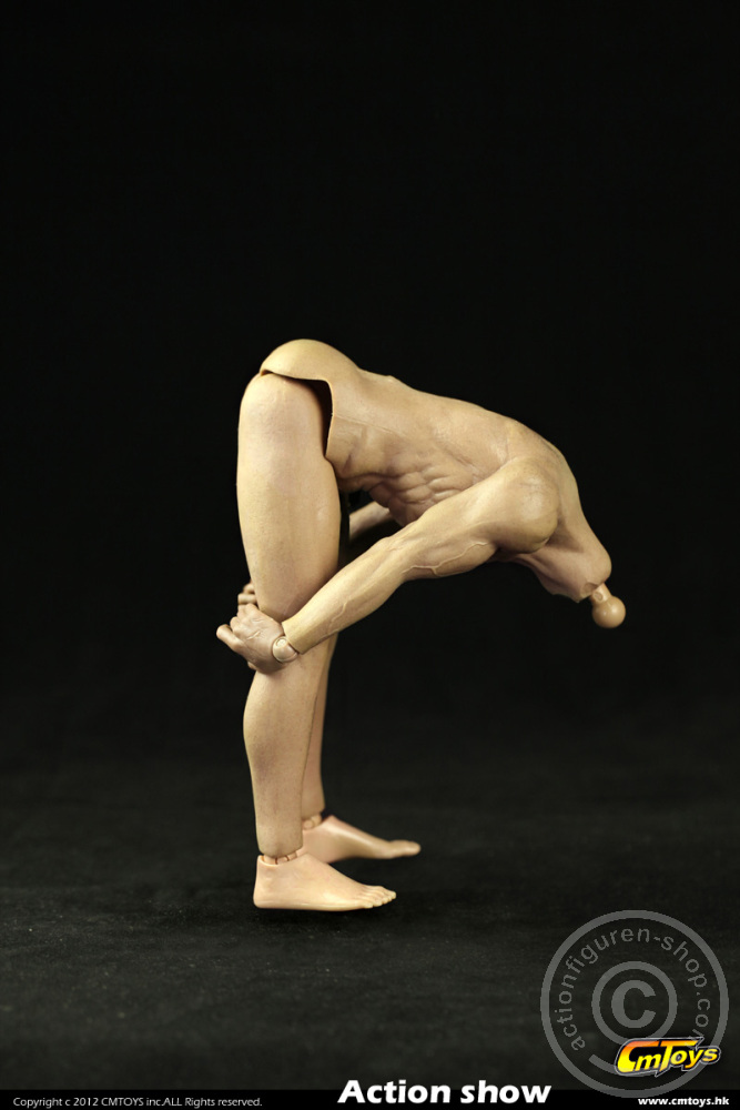 CMTHJ006-07 Muskel Body w/ Head - Caucasian