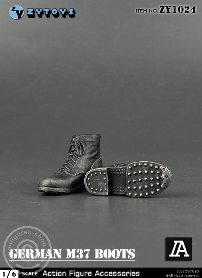 ZY1024A-02 M37 Boots - black - Wehrmacht