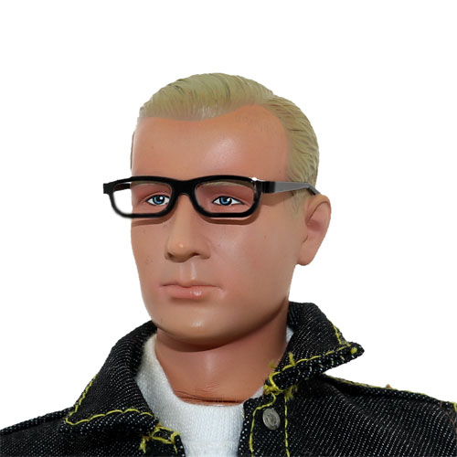 kub1-05182I2AbZWl1t3 Brille - metall - 1/6 scale