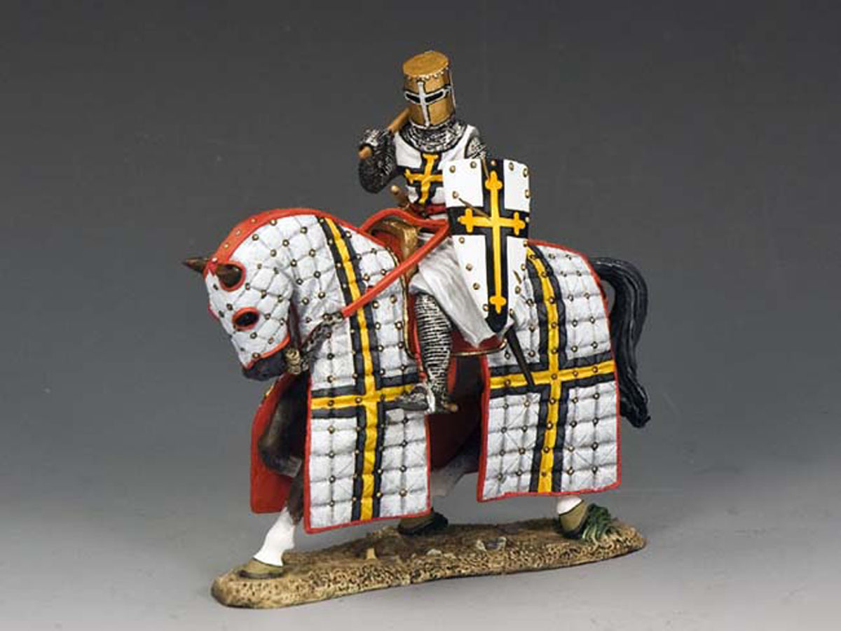 A Teutonic Knight on Horse A Teutonic Knight on Horse