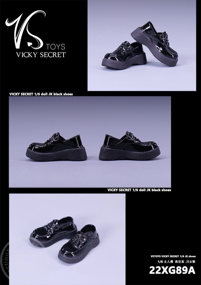 Female JK Shoes - black