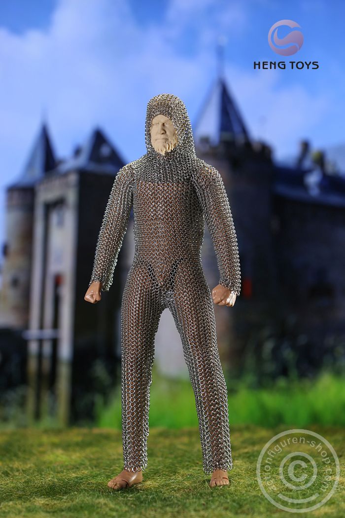HTM001-02QuItthE8cruez Chainmail (Long-sleeve Shirt w/ Hood) - Stainless Steel Armour - male