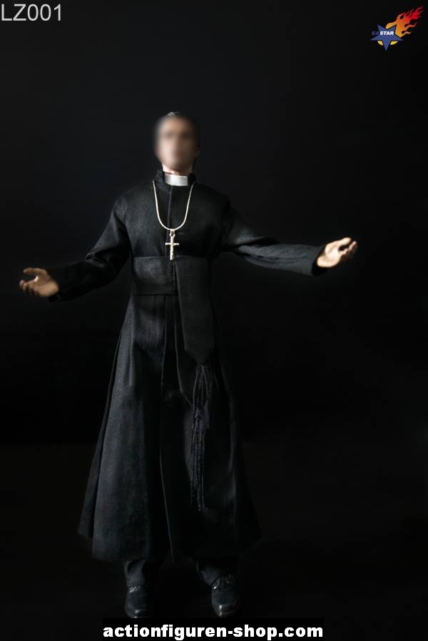 Priester Outfit mit Körper und Kopf