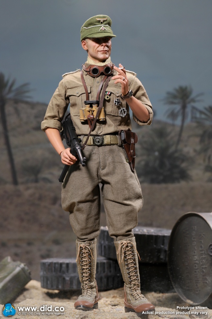 Wilhelm - WWII German Afrika Korps Infantry Captain