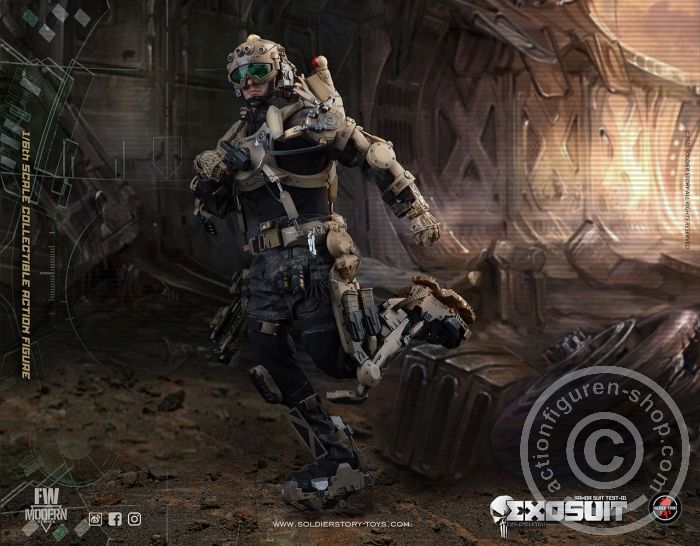 SSt122-07 EXO SKELETON - Armor Suit Test-01