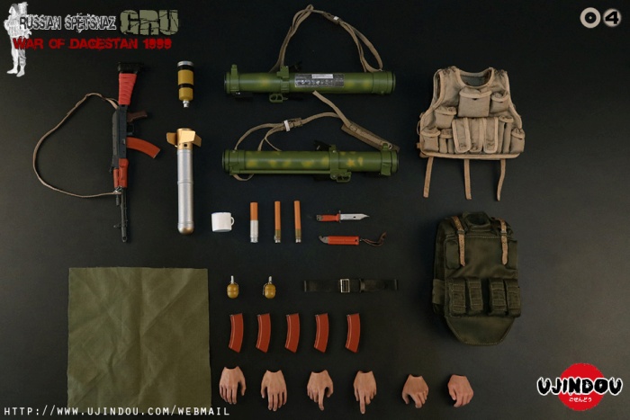 BBTUD9004-43 Vladimir - RUSSIAN SPETSNAZ GRU - WAR OF DAGESTAN 1999
