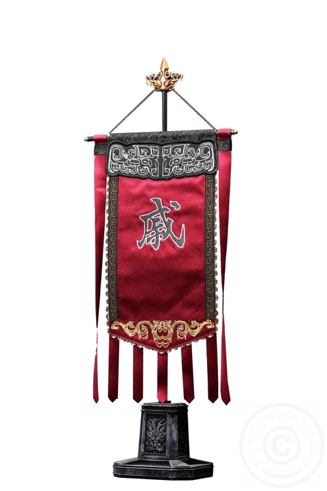 Heroine Mrs. Qi + Pferd + Banner