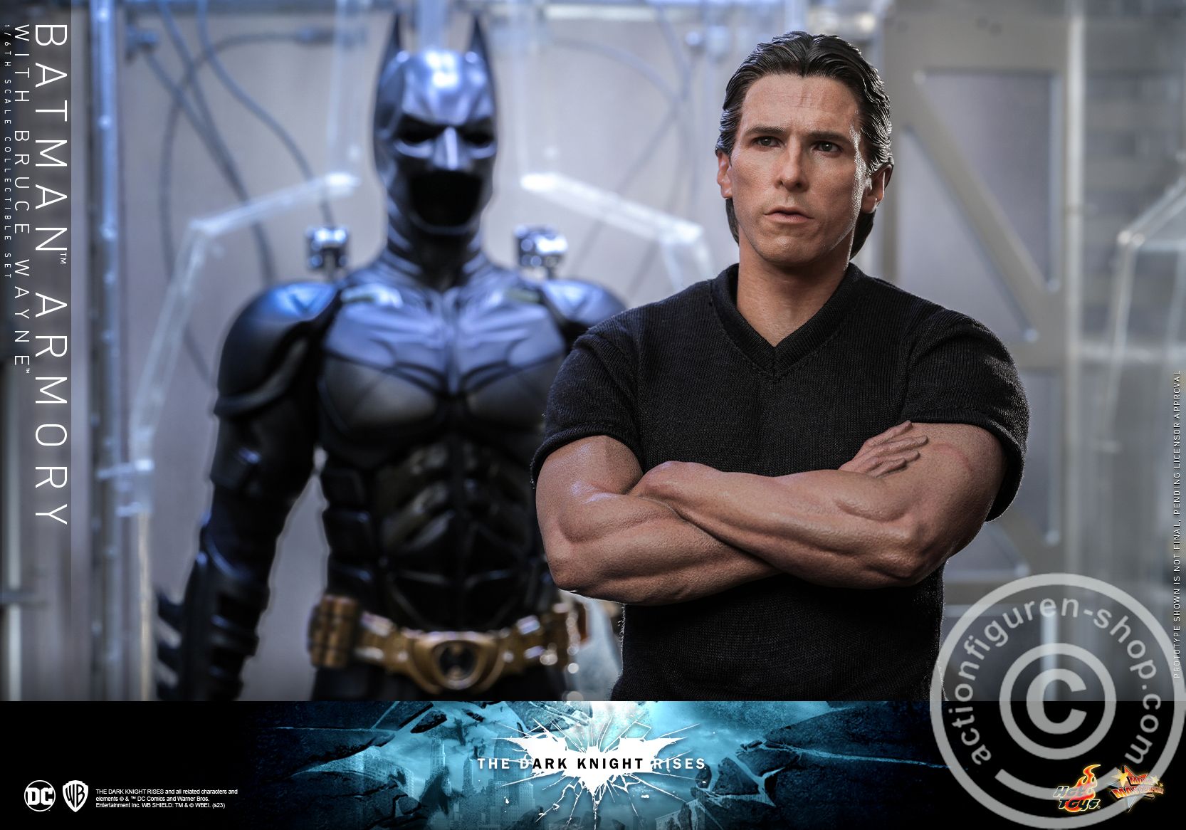 The Dark Knight Rises - Batman Armory with Bruce Wayne