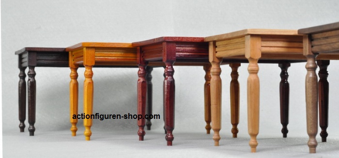 WFPR027-2 Biedermeier Tisch 1, hell-braun