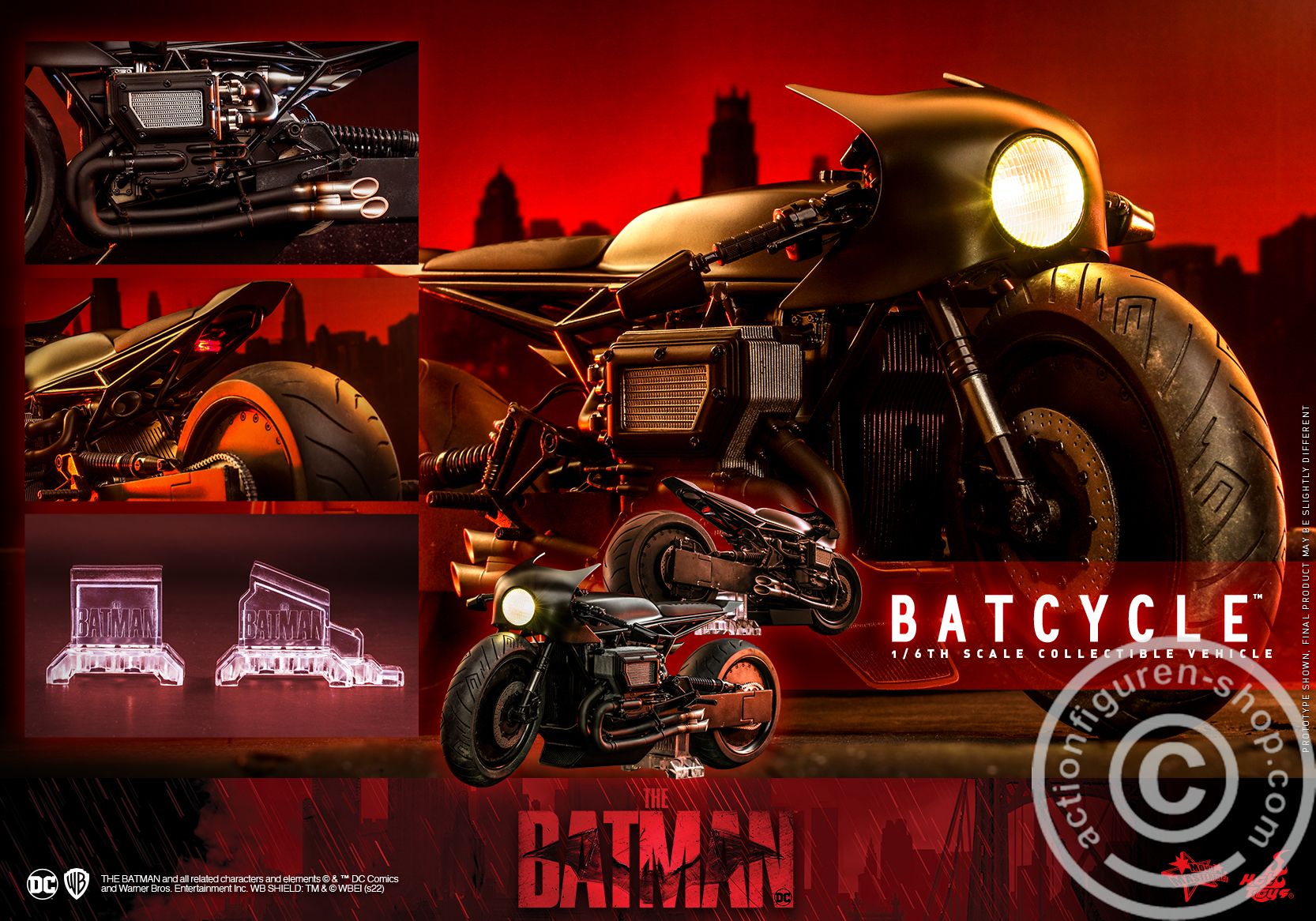 The Batman - Batcycle - MMS642