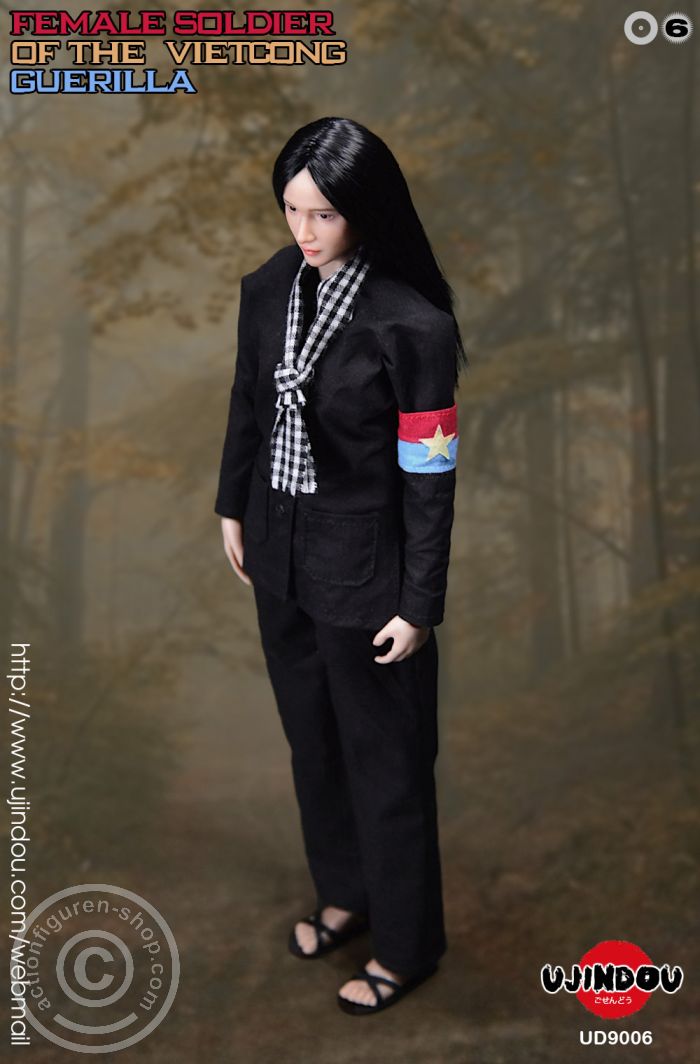 BBT-UD9006-13 Female Soldier Of The Vietcong Guerilla