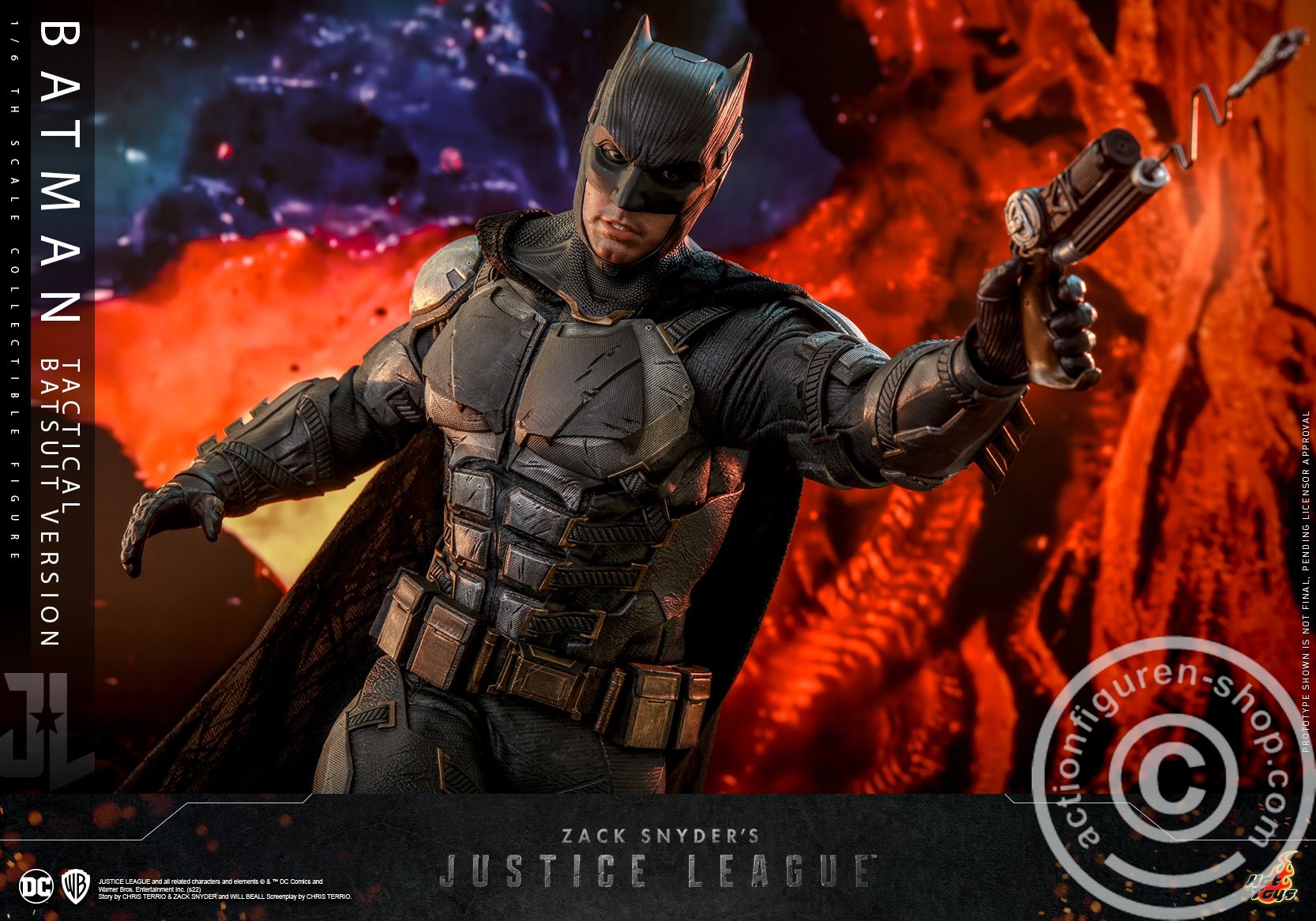 Zack Snyder's Justice League - Batman (Tactical Batsuit Version) - TMS085 Zack Snyder's Justice League - Batman (Tactical Batsuit Version) - TMS085