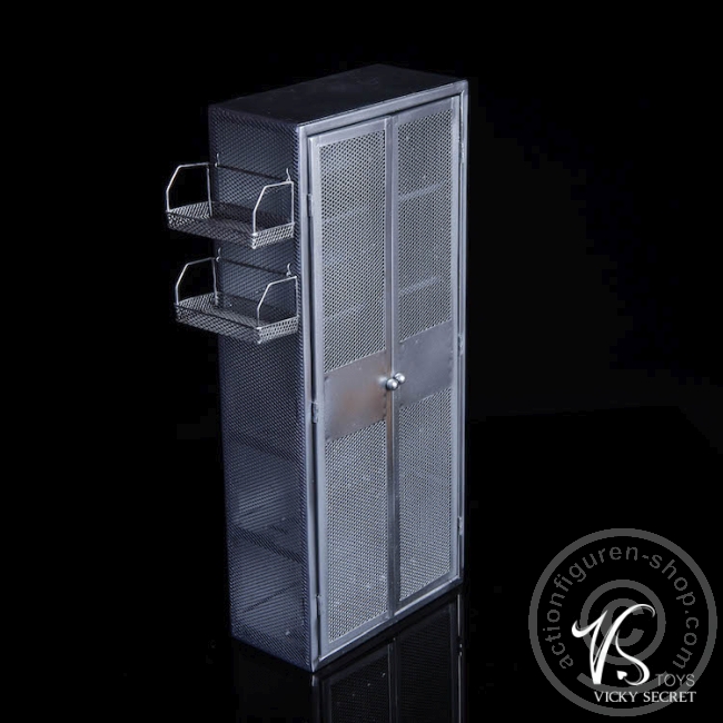 Cabinet / Locker / Spind - grey Metall