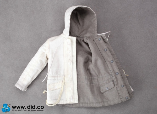 Parka - Grey/White - reversible