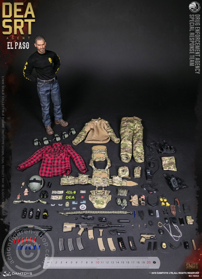 DA78063-76 DEA SRT (Special Response Team) Agent - El Paso