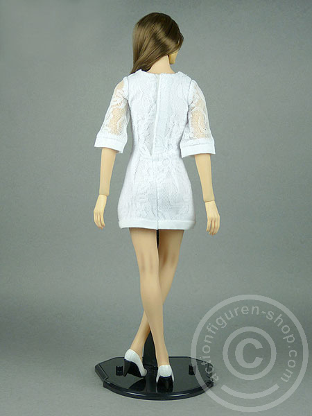 NTWL01-05 Sexy White Lace Dress