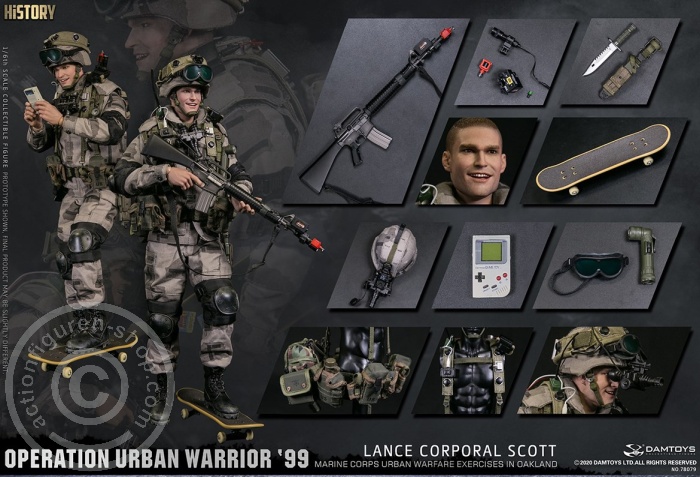 Operation Urban Warrior ‘99 - Urban Warfare Exercises In Oakland - Lance Corporal Scott