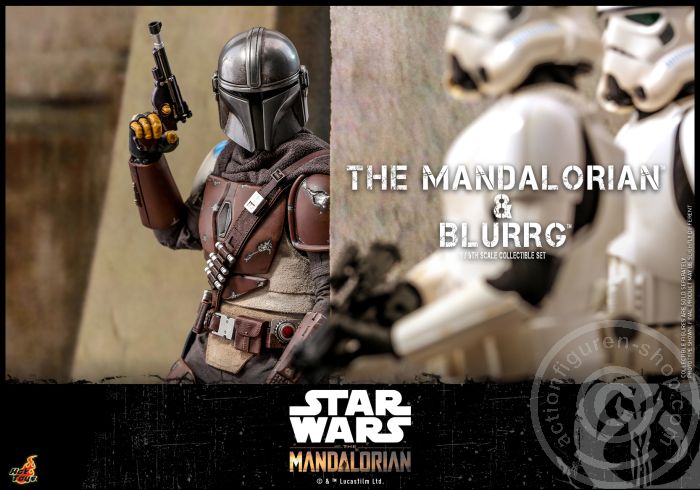Star Wars: The Mandalorian - Mandalorian & Blurrg - TMS046 Star Wars: The Mandalorian - Mandalorian & Blurrg - TMS046