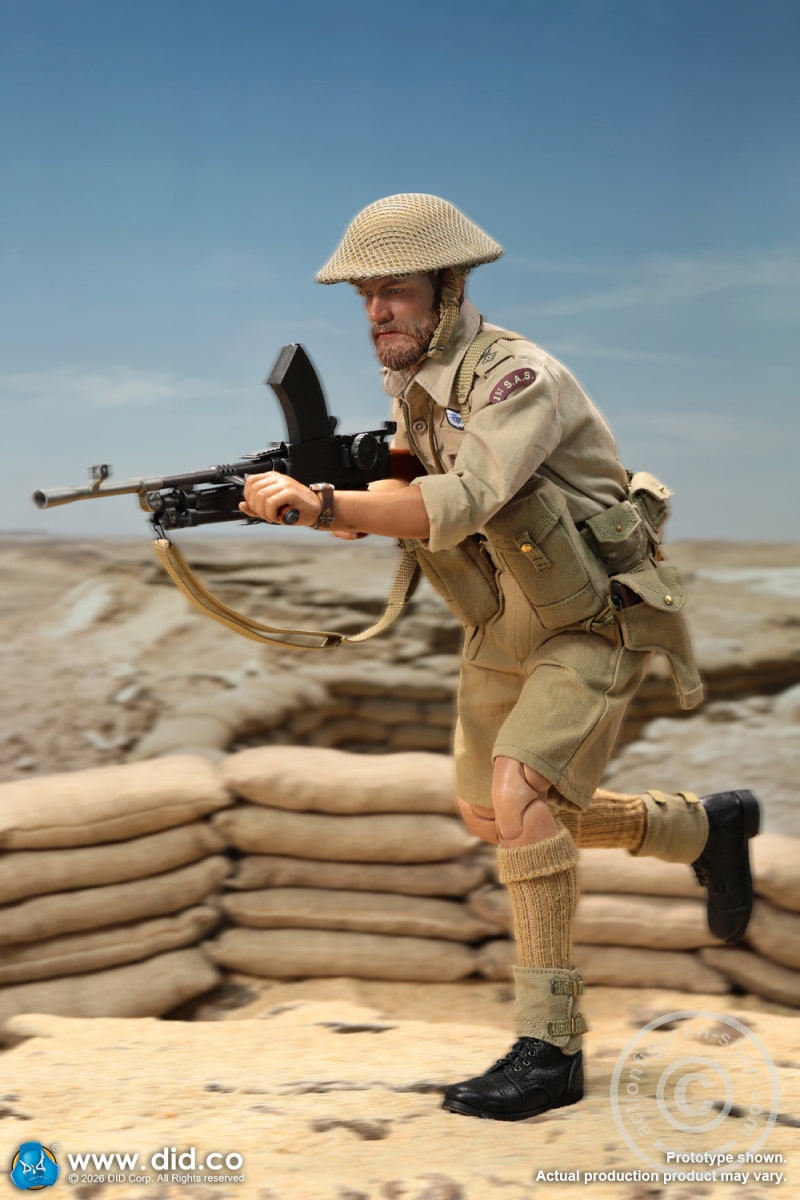 Alan - WWII British SAS Special Forces Colonel - in 1/6 scale