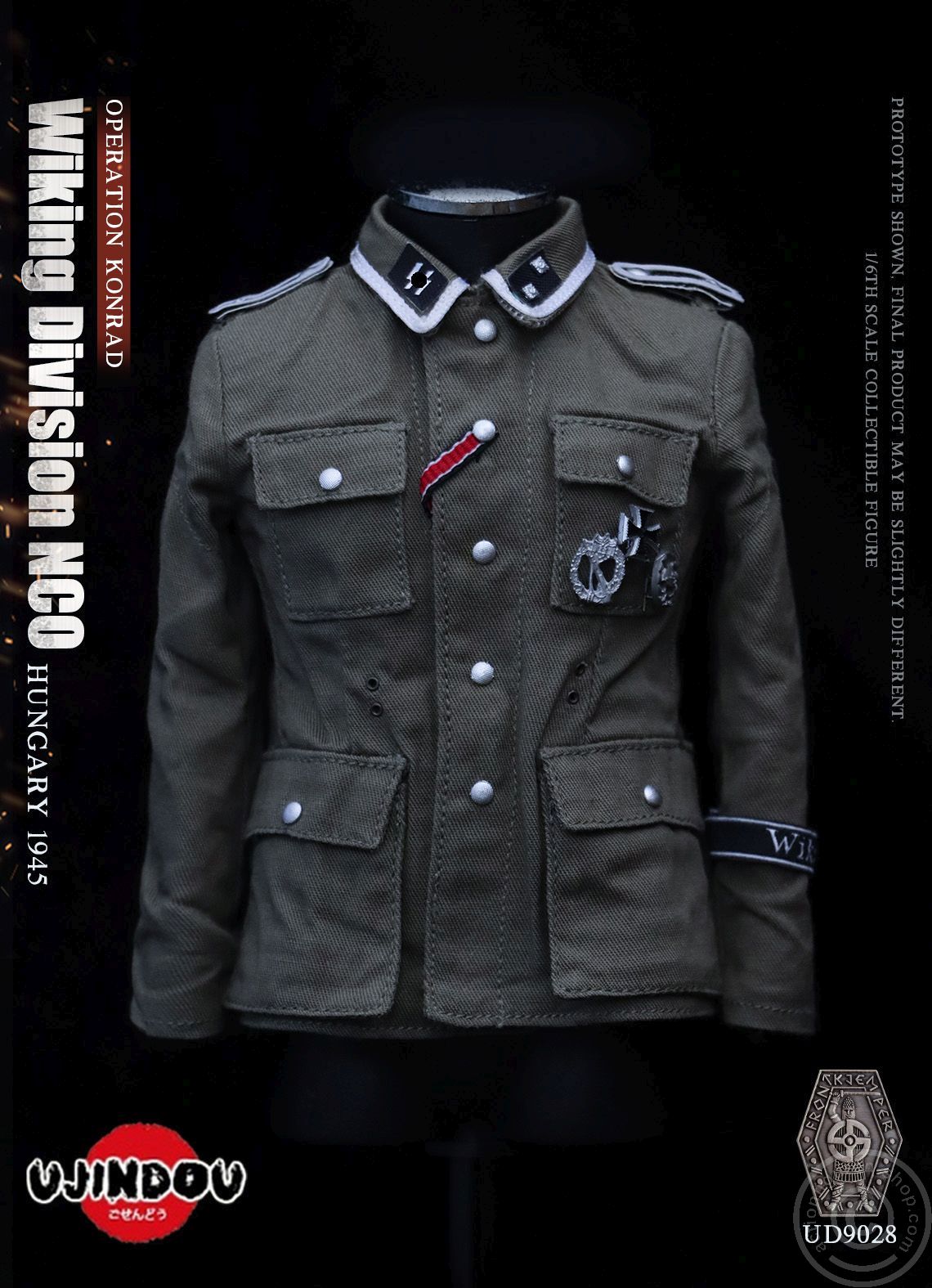 Wiking Division - NCO Operation Konrad - Hungary 1945 - leicht beschädigte Box - Wiking Division - NCO Operation Konrad - Hungary 1945 - leicht beschädigte Box -