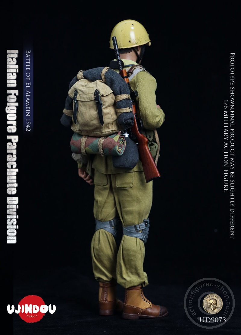 Italian Folgore Parachute Division - Battle of El Alamein 1942 - in 1/6 scale