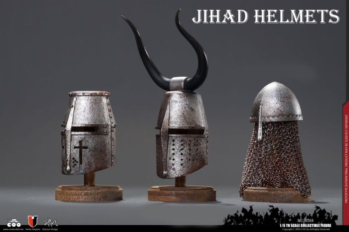 Jihad Helmets (3 Helmets) - Series of Empires