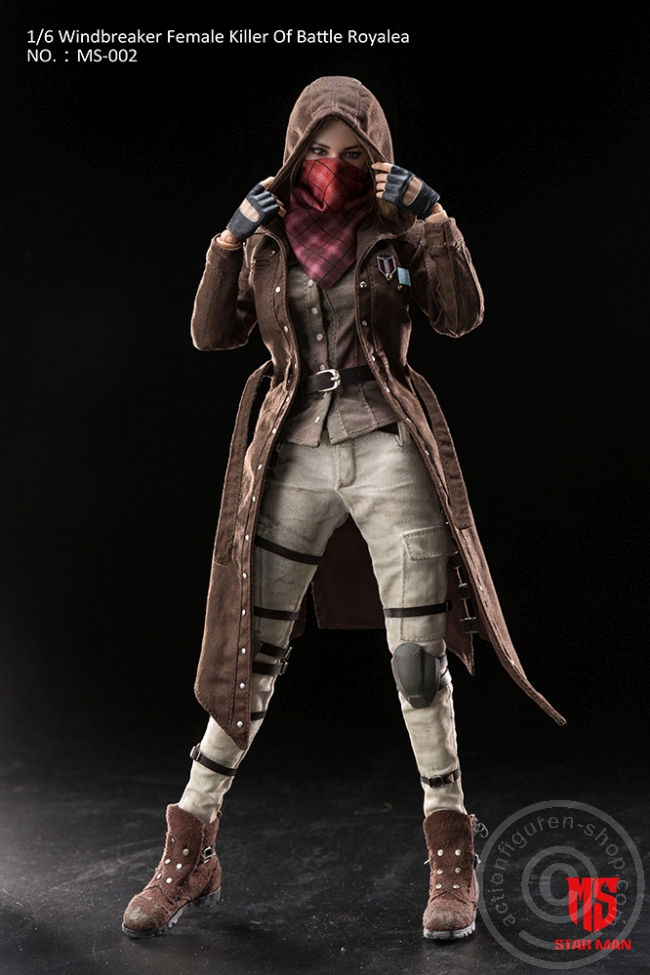 STM-S002-09 Windbreaker Female Killer Of Battle Royale