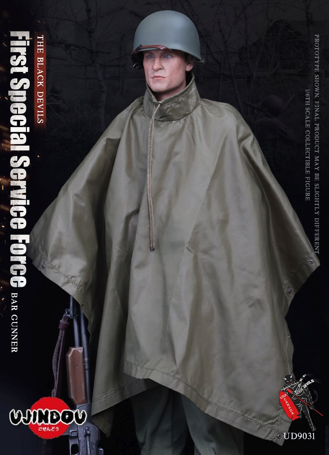 First Special Service Force - BAR Gunner - The Black Devils