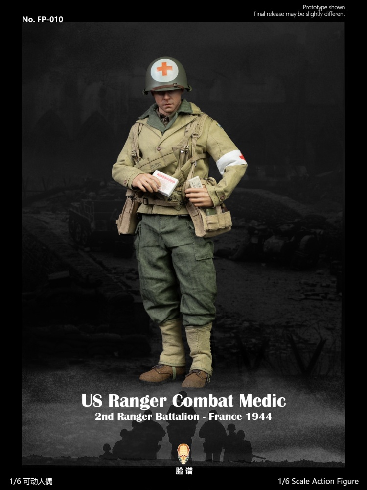 Combat Medic - Wade - US Ranger - France 1944