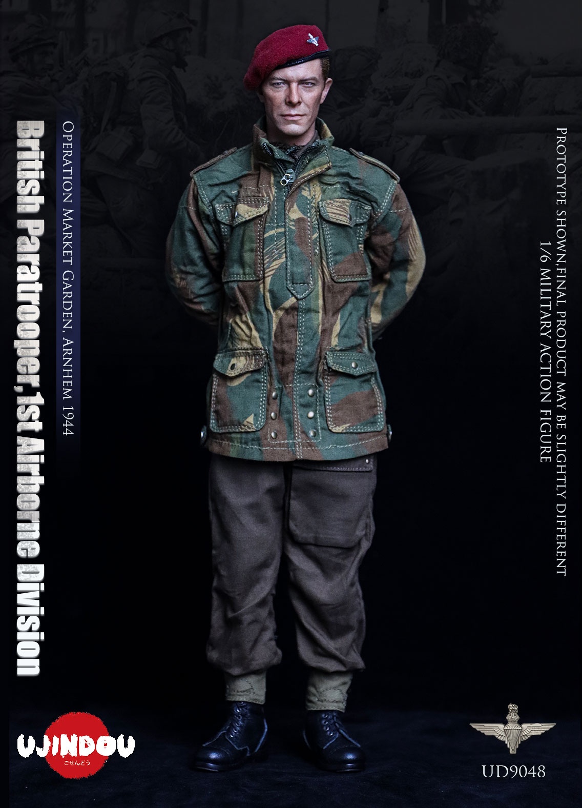 British Paratrooper - 1st Airborne Division - Operation Market Garden - Arnhem 1944 British Paratrooper - 1st Airborne Division - Operation Market Garden - Arnhem 1944
