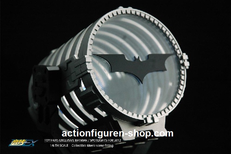DrExLi-02 Bat Spotlight /working LED - in 1:6 scale