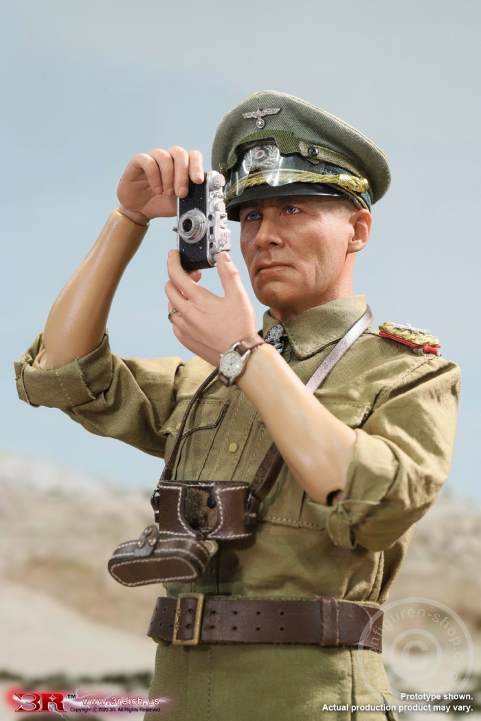 Erwin Rommel - The Desert Fox - Field Marshal of DAK - damaged Box Erwin Rommel - The Desert Fox - Field Marshal of DAK - damaged Box