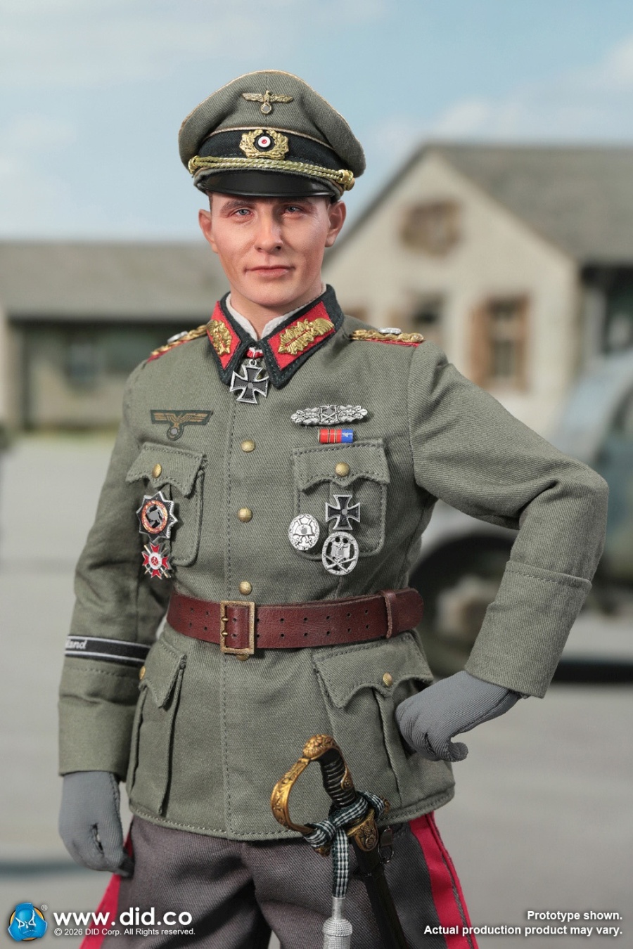 Otto Remer - WWII German Wehrmacht Officer - in 1/6 scale