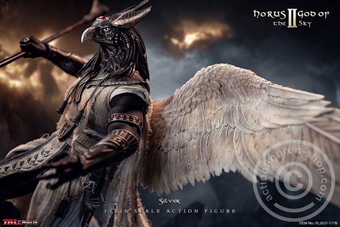 PL2021-177B-08YbeyhbuYUaEGp Horus God of the Sky - Silver Version