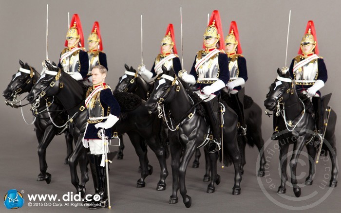 Blues and Royals mit Pferd - Show Exclusive