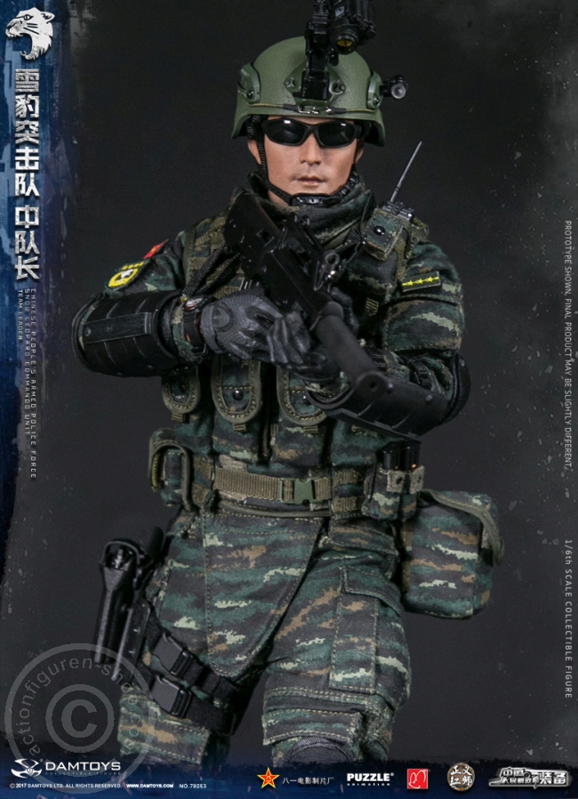DA78053-06 China People Armed Police Force - Snow Leopard Commando Leader