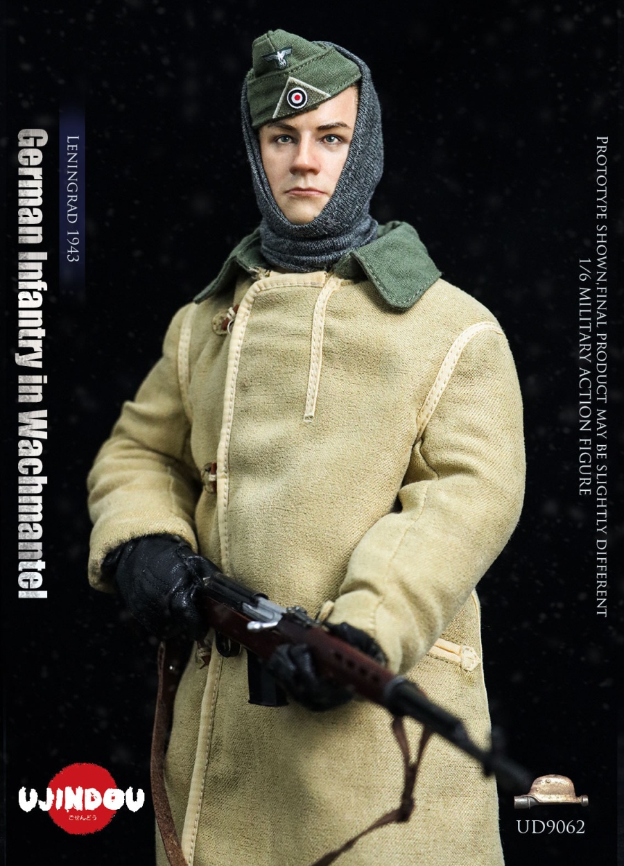 German Infantry - Wachmannschaft - w/ Wachmantel - Leningrad 1943 - in 1/6 scale